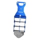 thumbnail image 4 of Hebilla de cinturón para herramientas, accesorios de instalación rápida, cinturón versátil de aleación de aluminio azul giratorio, 4 of 7