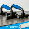 thumbnail image 5 of Uxcell Pipe Insulation Foam Tube, Foam Pipe Cover Foam Tubing for Handle Grip Support AC Unit White 7/8"ID x 3.28Ft, 5 of 7
