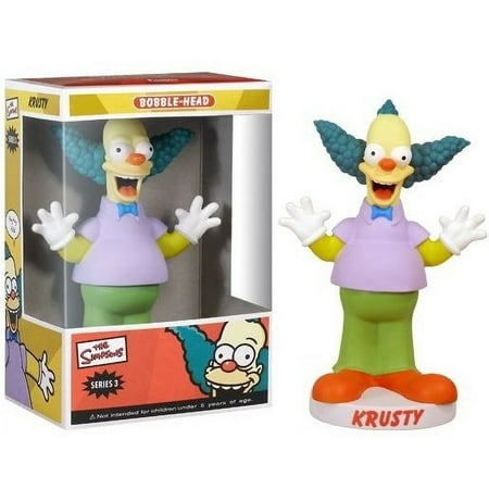 Krusty the Clown from The Simpsons Funko Wacky Wobbler Bobblehead