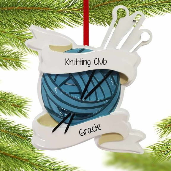 Knitting Ornament