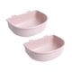 thumbnail image 4 of Cuencos para jaula de perros jinwen 2 uds Rosa alimentación lenta duradera, 4 of 8