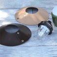 thumbnail image 2 of Leather Spotlight Snap Lampshade Removable Dust Cover Outdoor Camping Leather Lampshade, 2 of 4