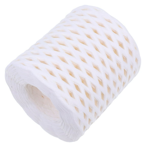 UPKOCH 1 Roll Raffia Paper Rope Raffia Yarn For Crochet White Craft Material For Hat Making For