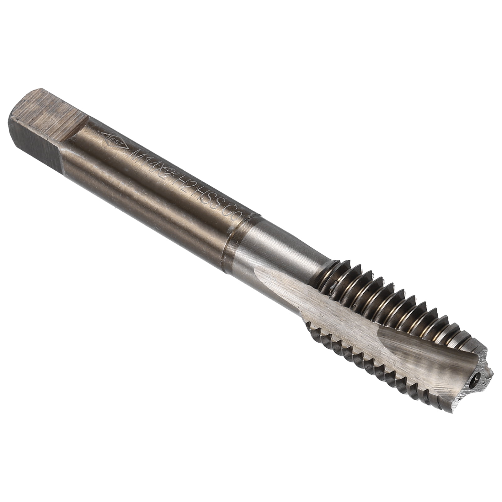 Rosca M35 Polegadas Broca de rosca de punto espiral M14 x 2, roscas rectificadas H2, M35 ...