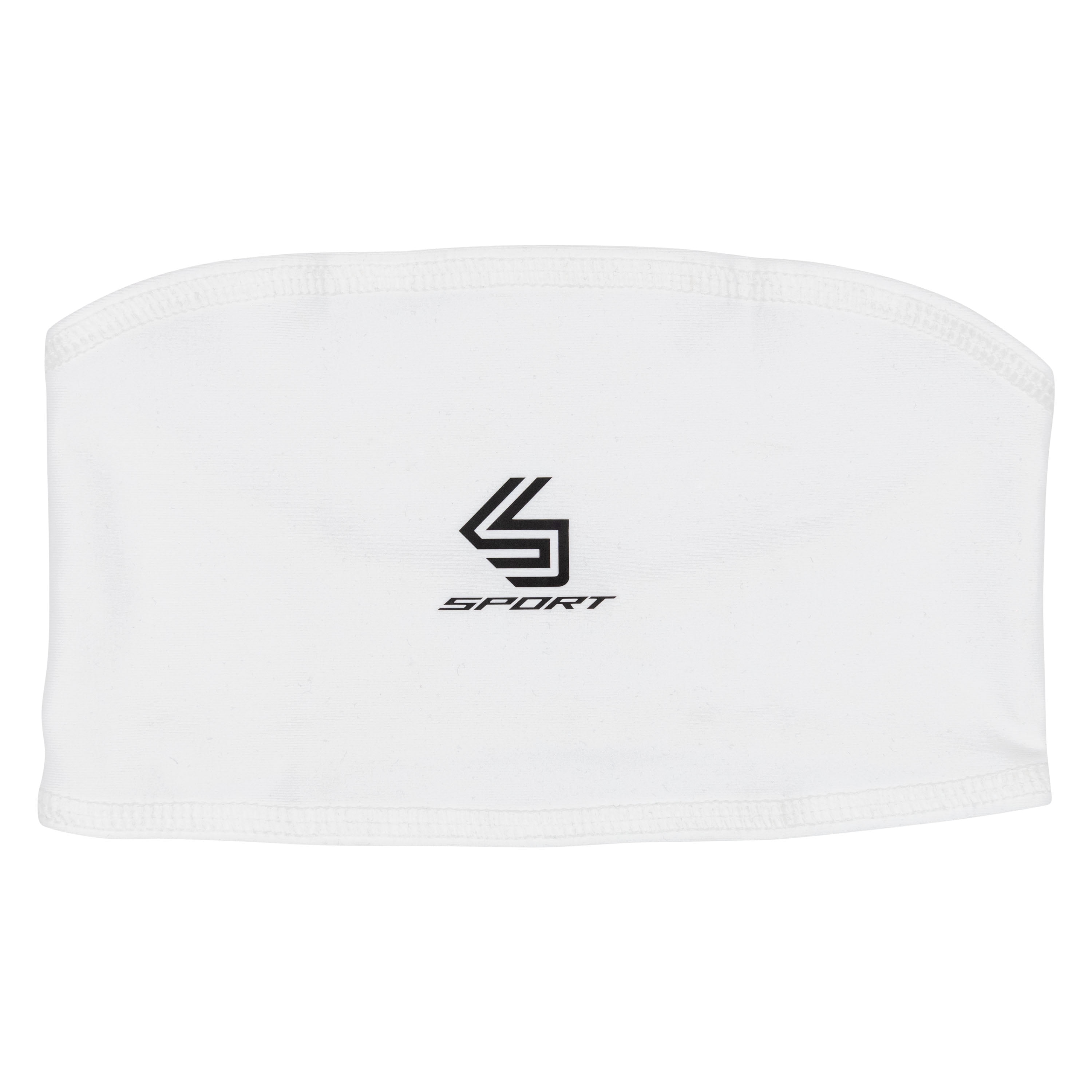 Shock Doctor Sport Wide Performance Headband One Size Fits Most, White, Polyester/Spandex