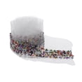 thumbnail image 3 of 1 Rouleau de Tulle Perlé DIY Costume Robe de Danse Coussin Décor Blanc, 3 of 8