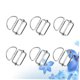 thumbnail image 4 of unbranded 100Ud Hebillas Ajustables Con Anillo Rodillo Ideales Para Artesanías Color Plata, 4 of 6