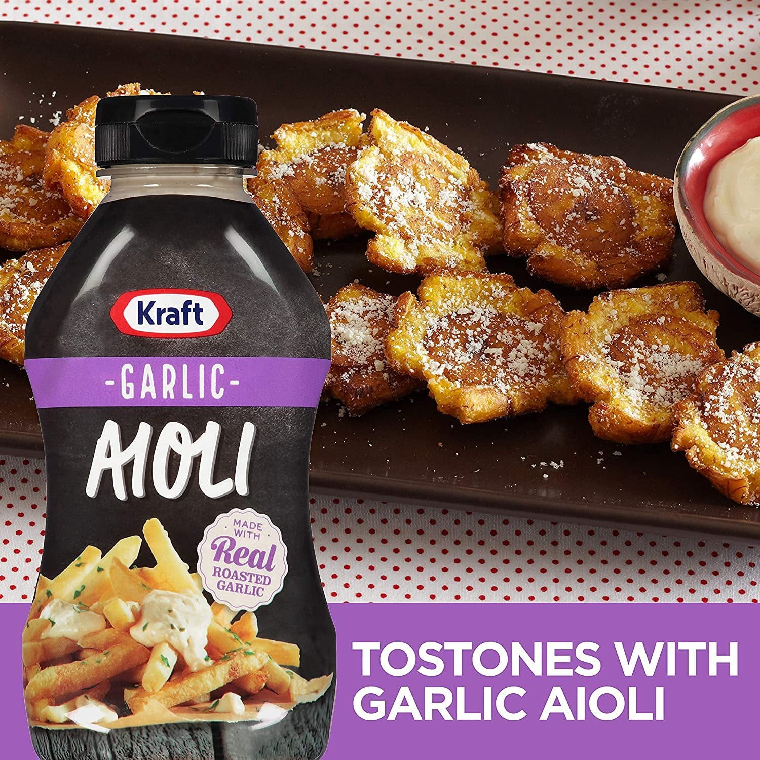 Kraft Mayo Garlic Aioli, 12 fl oz Bottle - Pack of 2