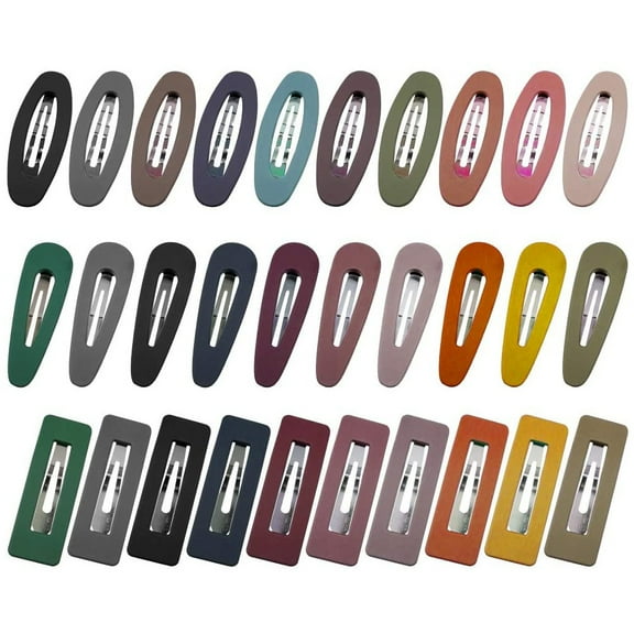 OFFIGAM 30pcs Hair Accessories in Assorted Color Alloy for Daily Life Use