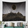 thumbnail image 2 of Tapestry Wirefeame Moon Wall, 180 x 180 cm, microtela de fibra, 2 of 2