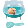 thumbnail image 1 of Baño de arena para hámster, casa de baño para animales pequeños con pala, 1 of 5