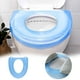 thumbnail image 2 of Verano y todas las estaciones de agua Cubierta de asiento de baño Ajuste universal para asientos de inodoro Cómodo y duradero, 2 of 8