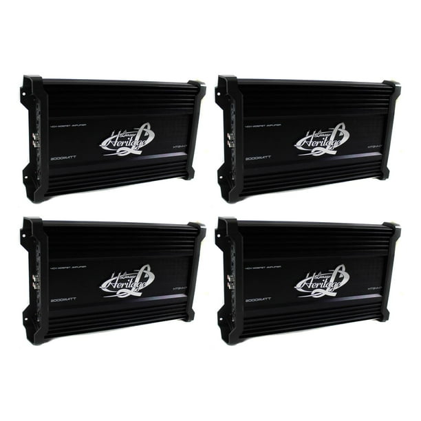 LANZAR 2000W 4 Channel Car Digital Amplifier Power Amp Stereo MOSFET (4