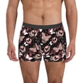 thumbnail image 2 of Bingfone Butterfly Men's Underwear - Casual Stretch Boxer Briefs-Small, 2 of 7