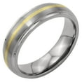 thumbnail image 2 of Titanium 14K Gold 6mm Wedding Mens Ring Size 11, 2 of 5
