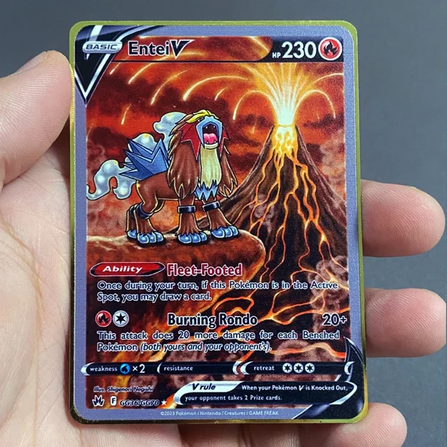 Iron Cards Gold Vmax Card Pikachu Charizard English Metal Cards Mega Vstar GX Package Anime Game Battle Collection Gifts