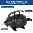 thumbnail image 4 of Portable 500W Electric Pump Air Mattress Pump Air Bed Pool Toy Raft Boat Quick Inflation, 4 of 8
