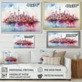 thumbnail image 4 of Designart "The Simplicity of the Toronto Skyline" City Toronto Floater Framed Wall Decor, 4 of 7