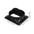 thumbnail image 2 of Raindrops Dryer Fan Damper Range Hood Check Valve Black For Homeowners 1Pack, 2 of 8