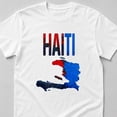thumbnail image 3 of Haiti Island Flag Graphic T-Shirt, Unisex Classic Fit Tee, 3 of 9