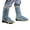 Blue-long, variant on Leather Welding Spats Heat Abrasion Resistant Welding Shoe Protectors Welder Working Shoes Covers Welders Feet Cover