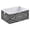 White And Black Aztec Pattern, variant on Fabric Storage Bins Foldable Cube For Home Organization Baskets White and Black Aztec Pattern