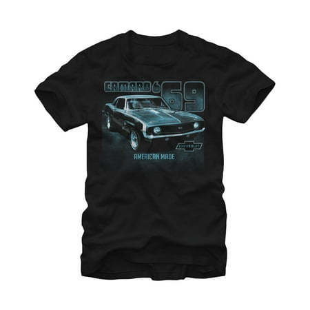 - General Motors Men's Chevy Camaro American T-Shirt