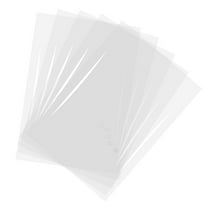 100 Pcs Heat Shrink Wrap Bags, 4.7" x 6.7" POF Clear Heat Shrink Film Wrap Bags for Gift Baskets, Packaging Collection, Homemade DIY, Handmade Crafts