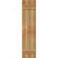 thumbnail image 5 of 10 3/4"W X 45"H Timbercraft Two 5 3/8" Boards Joined Board-N-Batten Shutters, Rough Sawn Western Red Cedar (Per Pair), 5 of 13