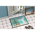 thumbnail image 4 of Carolines Treasures BB9332MAT New Zealand White Rabbit Christmas Indoor or Outdoor Mat, 18 x 27 in., 4 of 4