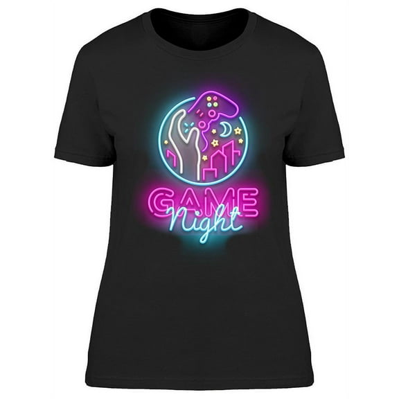 Game Night. T-Shirt Women -Image by Shutterstock, Female XX-Large