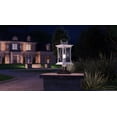 thumbnail image 2 of Luxury Colonial Outdoor Post Light, 20''H x 9''W, with Tudor Style Elements, French Country Design, Stainless Steel Finish and Shatterproof Glass, UHP1220, 2 of 6