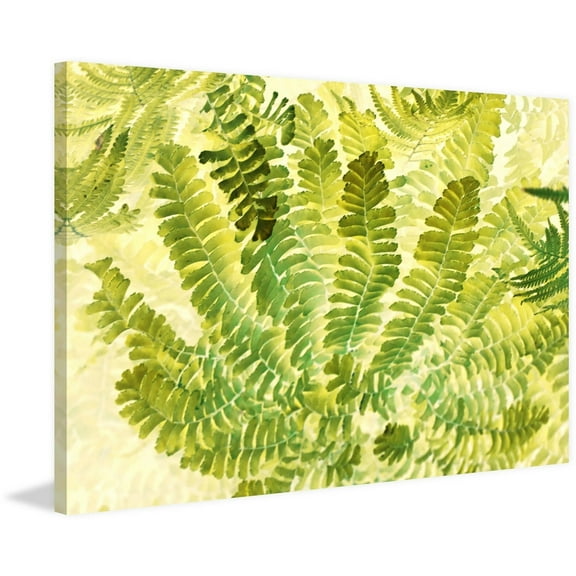 "Fern Fantasy I" Painting Print on Wrapped Canvas