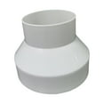 thumbnail image 4 of Reductor de conductos Reductor de conductos de aire duradero Aumentador para baño de fábrica en el hogar 150 a 100 mm Cola Conector de conducto, 4 of 7
