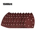 thumbnail image 1 of Triangular Sandpaper 11 Hole Mouse Sanding Paper Hook And Loop 40-2000Grit, 1 of 2