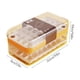 thumbnail image 3 of ¡Descuentos por Doquier!, Bandeja de hielo Moldes de hielo con tapa y recipiente para enfriar cócteles Bebidas de whisky Café Máquina de hielo fácil de liberar Akmoler, 3 of 9