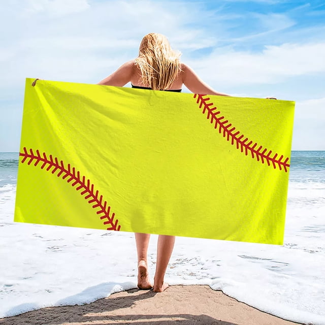 LSLJS Beach Towel Summer Beach Essentials Beach Towels Microfiber Balls Beach Towel Balls Gifts- 30x60in Large Beach Towel Quick Fast Dry Absorbent Lightweight Sand Free Bath Towels