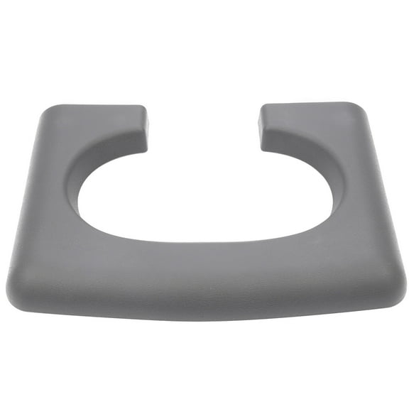 cciyu Custom Install Parts Center Console Cupholder Gray Replacement Pad fit for 2004-2014 for Ford For F-150