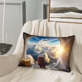 thumbnail image 2 of Vsdgher Sunset Airplane Travel View Satin Pillowcase for Hair and Skin - Satin Pillow Cases Standard Size 20x30 inches with Zipper,Gifts for Women Men, 2 of 7