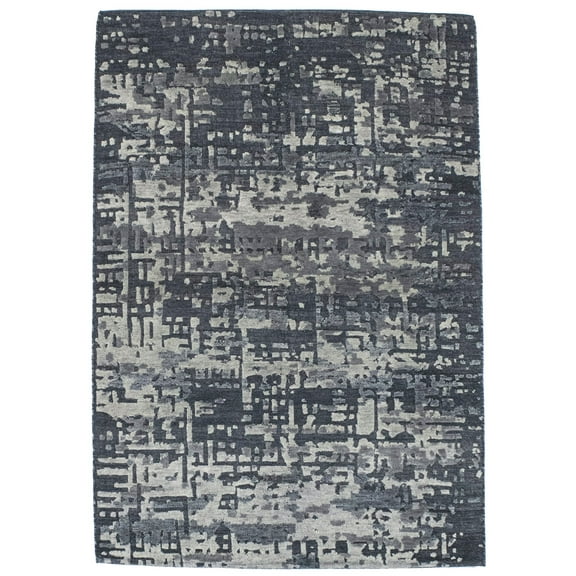 Multicolored Abstract 6X8 Modern Oriental Rug