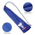 thumbnail image 3 of Unique Bargains Velvet Lining Drawstring Soft Badminton Racquet Cover Bag Pouch, Blue, 3 of 7