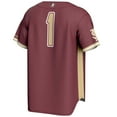 thumbnail image 3 of Youth GameDay Greats #1 Garnet Florida State Seminoles Lightweight Baseball Jersey, 3 of 4