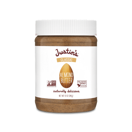 Justin's Classic Almond Butter, 12 oz Jar