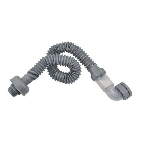 AMLESO Extended Sink Drain Pipe Single Tank Drain Pipe Drain Sink Sewer Pipe