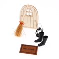 thumbnail image 2 of Mini Casa De Muñecas De Navidad De 6 Uds., Decoración Navideña, Mini Accesorios Para Puerta De Gnomo, Conjunto De Adornos De Navidad, Juguete De Decoración ANGGREK AGX423, 2 of 8