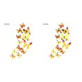 thumbnail image 3 of facefd 1/2/3/5 TureClos 12pcs Wall Stickers PVC Simulation Insect Wall Decals Waterproof Wallpapers for Home Decoration Yellow 2PCS, 3 of 6