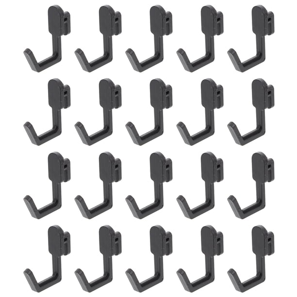 20pcs ganchos de estante pegado gancho gancho gancho j forma garaje garaje ganchos