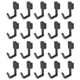 thumbnail image 1 of 20pcs ganchos de estante pegado gancho gancho gancho j forma garaje garaje ganchos, 1 of 8