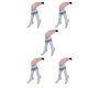 thumbnail image 2 of Calcetines Jumpingount hasta la rodilla suaves y transpirables para niñas Talla única, 2 of 6