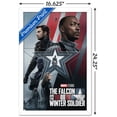thumbnail image 3 of Marvel Falcon and Winter Soldier - Group One Sheet Wall Poster, 14.725" x 22.375", Framed, 3 of 3